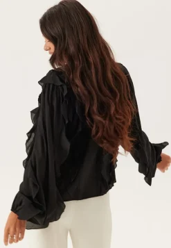 Happy Holly Frill Blouse