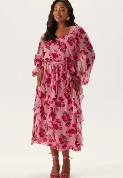 Happy Holly Frill Dress