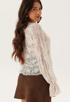 BUBBLEROOM Frill Lace Blouse