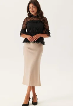 BUBBLEROOM Frill Lace Blouse