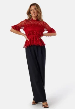 BUBBLEROOM Frill Lace Blouse