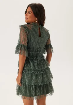 BUBBLEROOM Frill Lace Dress