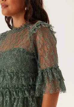 BUBBLEROOM Frill Lace Dress