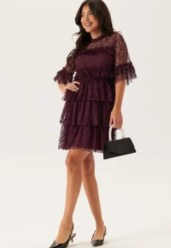 BUBBLEROOM Frill Lace Dress