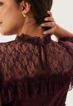 BUBBLEROOM Frill Lace Dress