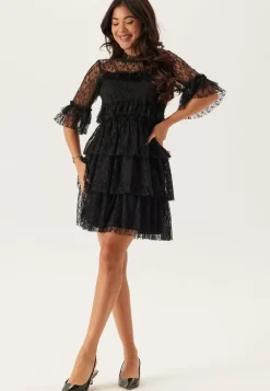 BUBBLEROOM Frill Lace Dress