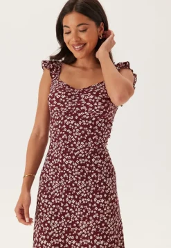 BUBBLEROOM Frill Maxi Dress