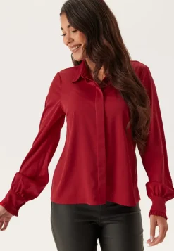 Happy Holly Frill Shirt Blouse