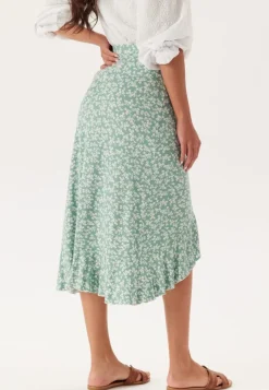 Happy Holly Frill Wrap Skirt