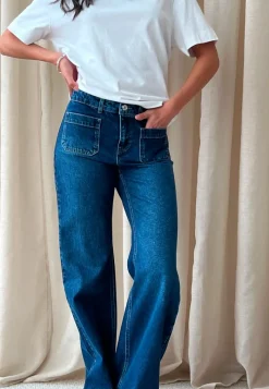 BUBBLEROOM Front Pocket Jeans