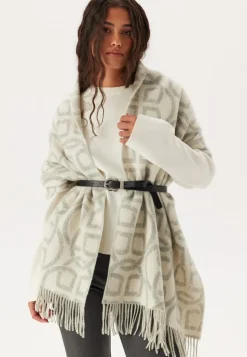 GANT G Pattern Wool Scarf