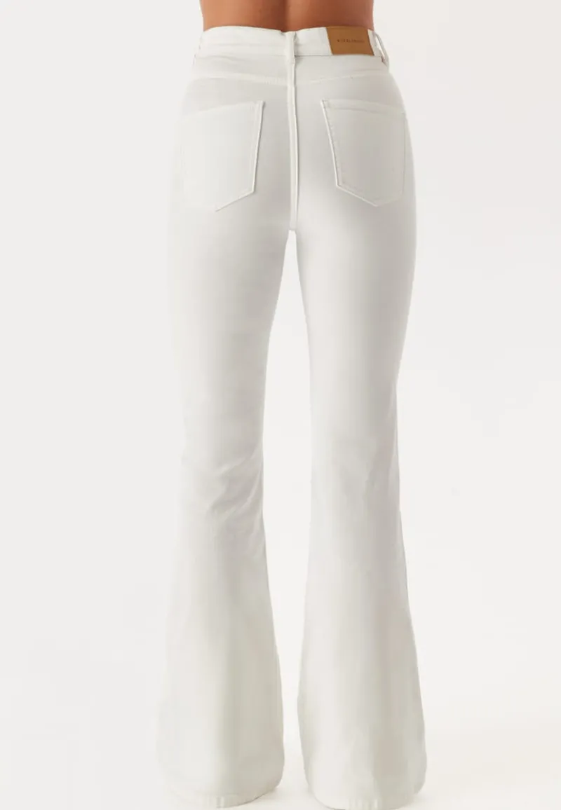 BUBBLEROOM High Flare Superstretch Jeans