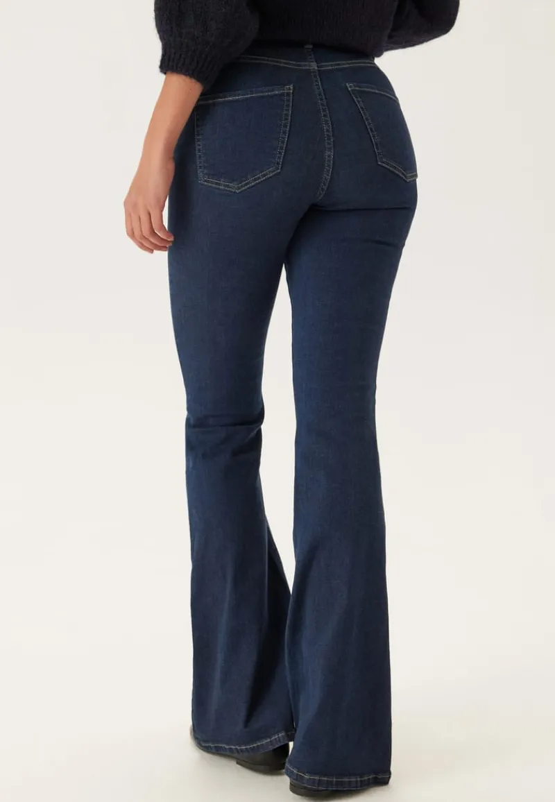 BUBBLEROOM High Flare Superstretch Jeans