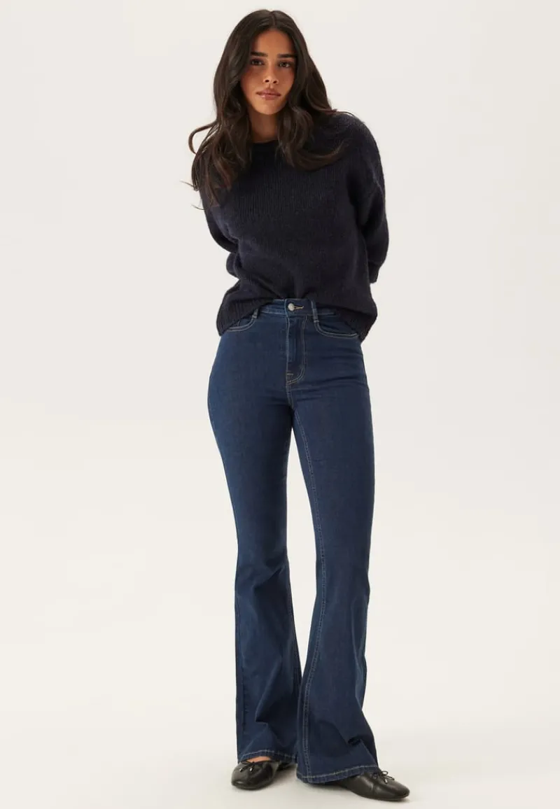 BUBBLEROOM High Flare Superstretch Jeans