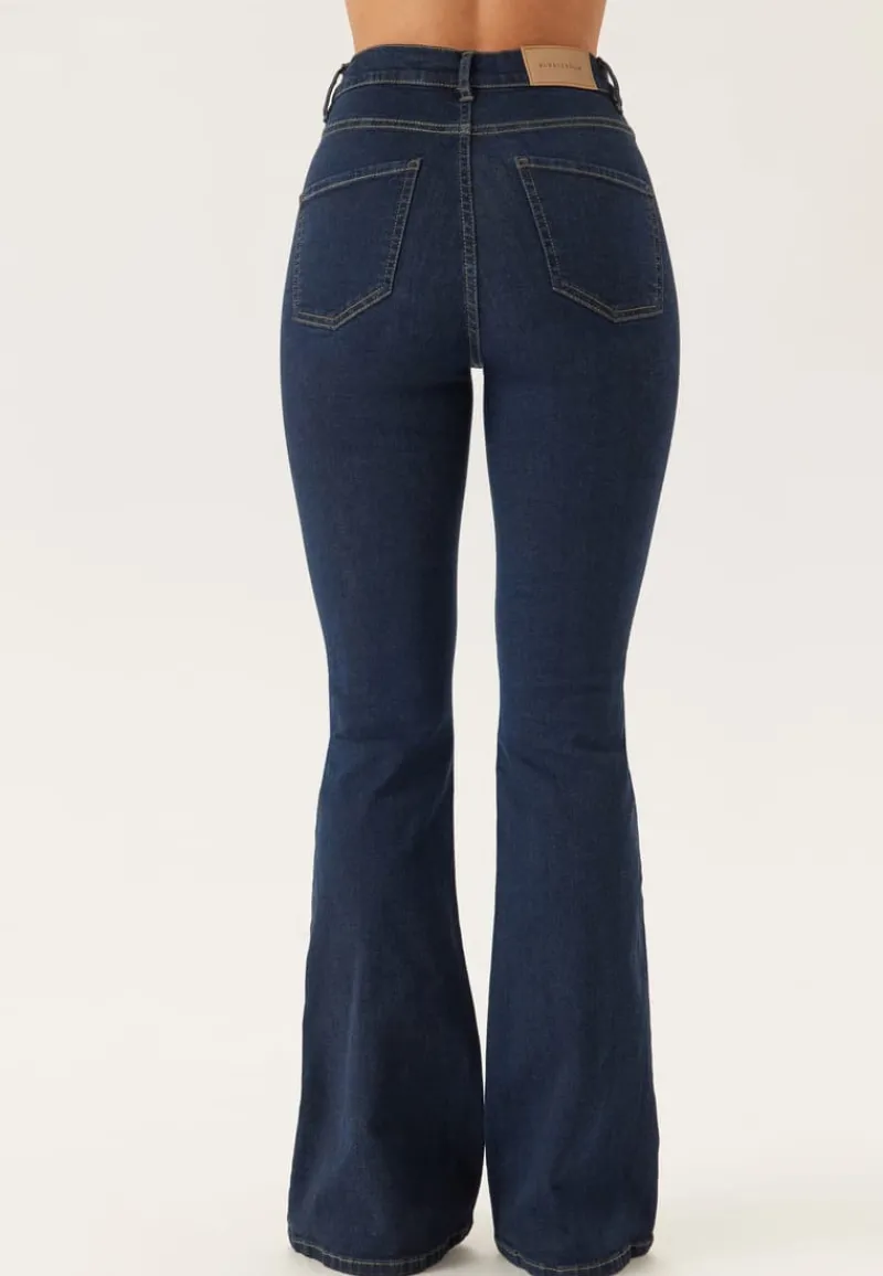 BUBBLEROOM High Flare Superstretch Jeans