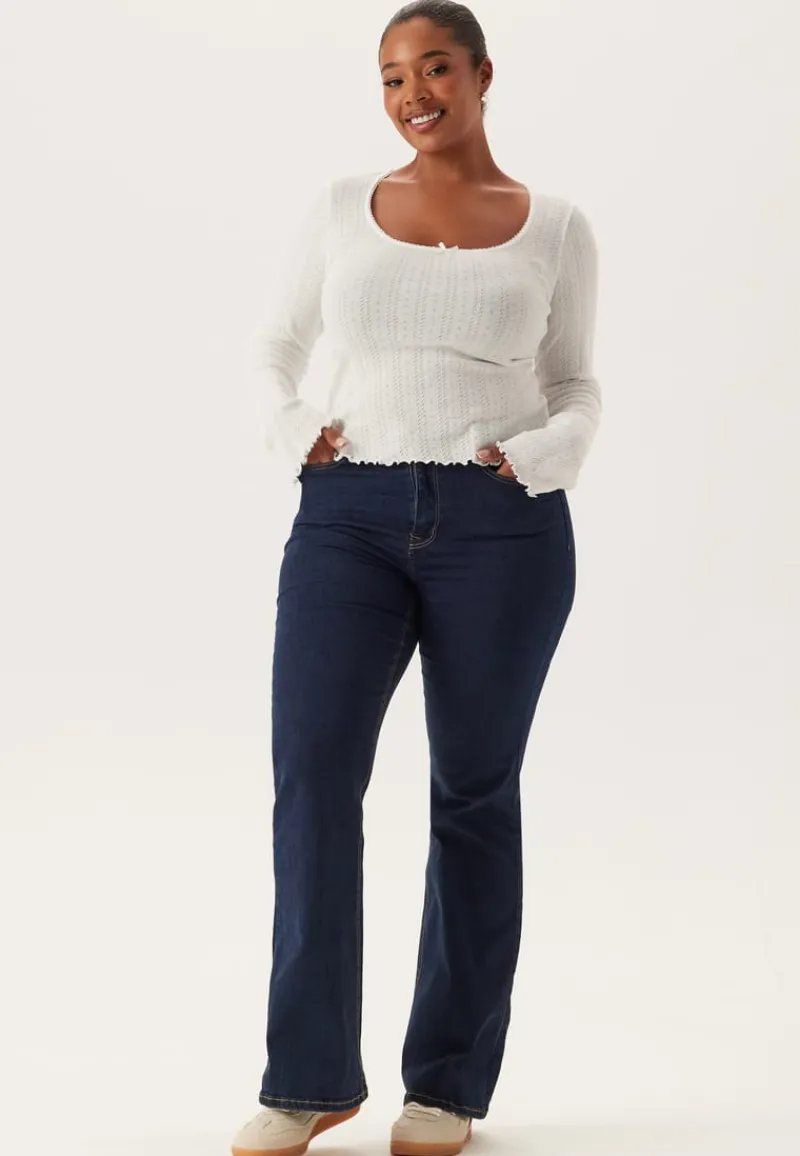 BUBBLEROOM High Flare Superstretch Jeans