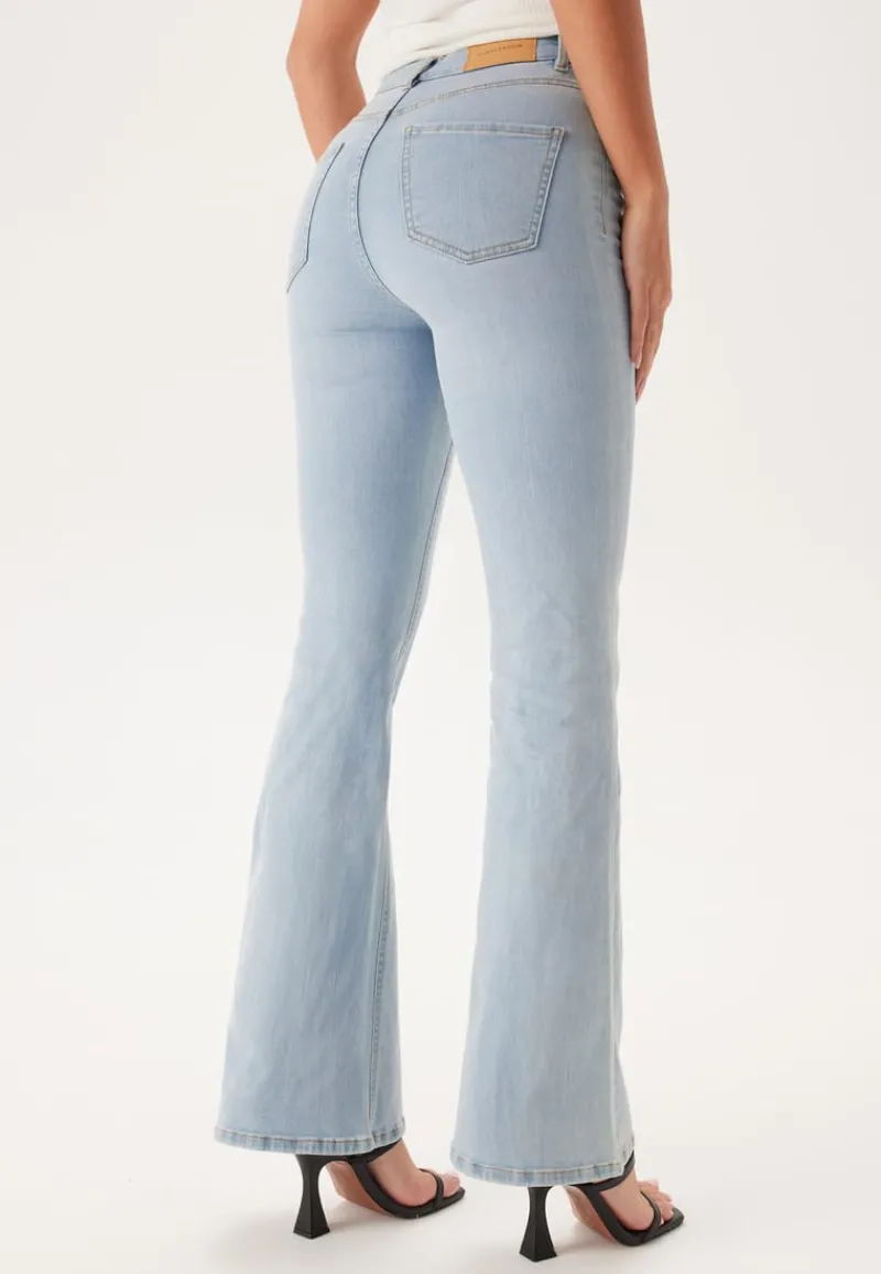 BUBBLEROOM High Flare Superstretch Jeans