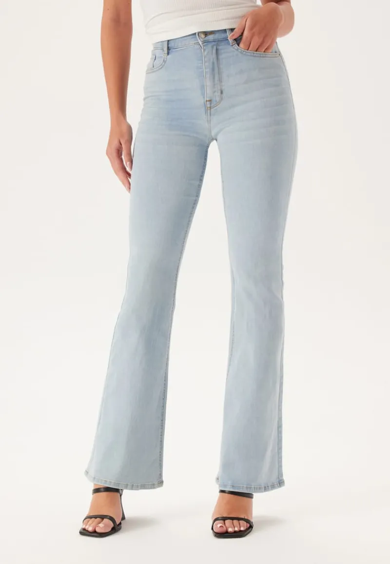 BUBBLEROOM High Flare Superstretch Jeans