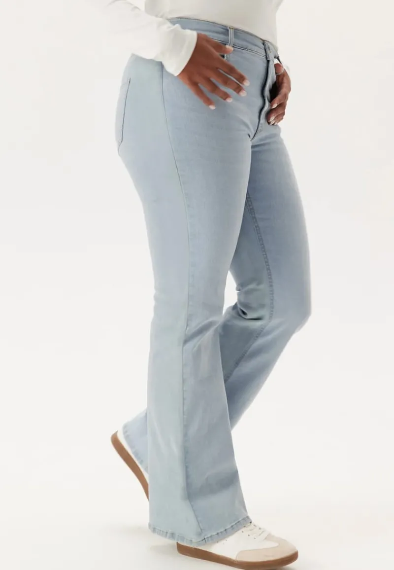 BUBBLEROOM High Flare Superstretch Jeans