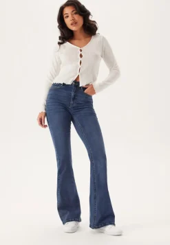 BUBBLEROOM High Flare Superstretch Jeans