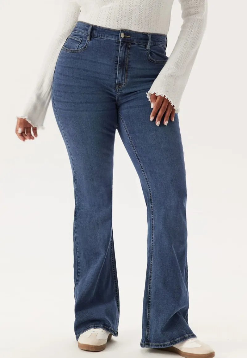 BUBBLEROOM High Flare Superstretch Jeans