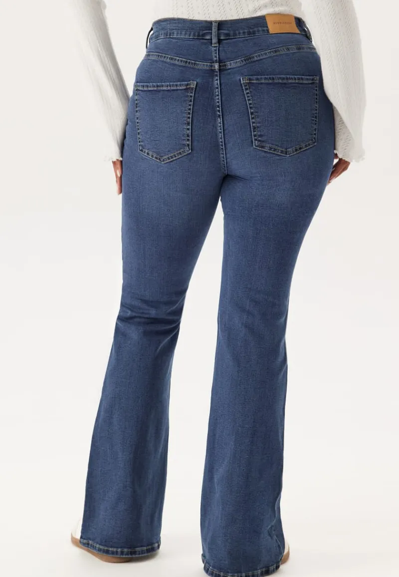 BUBBLEROOM High Flare Superstretch Jeans