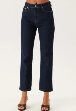 BUBBLEROOM High Straight Ankle Jeans