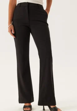 BUBBLEROOM High Waist Flared Suit Trousers