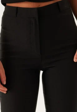 BUBBLEROOM High Waist Stretchy Flared Trousers