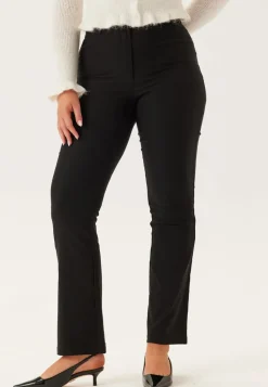 BUBBLEROOM High Waist Stretchy Flared Trousers