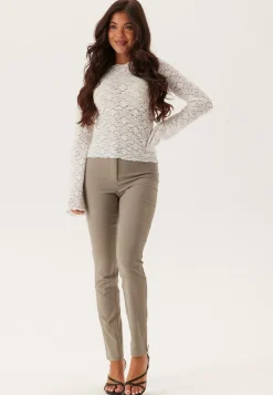 BUBBLEROOM High Waist Stretchy Trousers