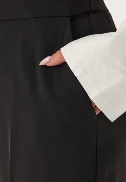 Happy Holly High Waist Wide Suit Pants