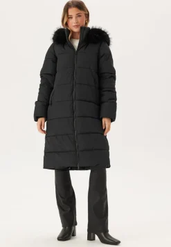 Happy Holly Hooded Padded Long Jacket