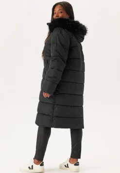 Happy Holly Hooded Padded Long Jacket