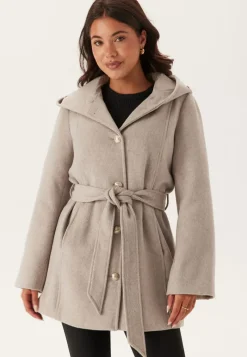 Chiara Forthi Hooded Wool Blend Coat