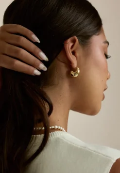 Pilgrim Intent Earrings -plated