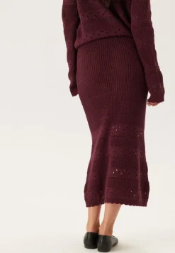 Happy Holly Knit Skirt