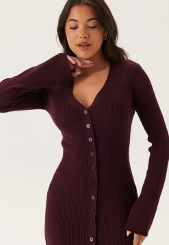BUBBLEROOM Knitted Cardigan Dress
