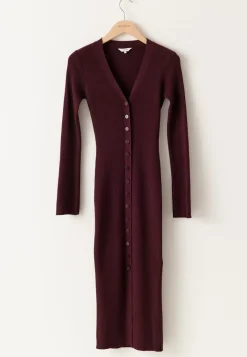 BUBBLEROOM Knitted Cardigan Dress