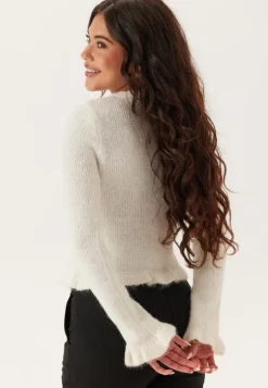 BUBBLEROOM Knitted Frill Cardigan