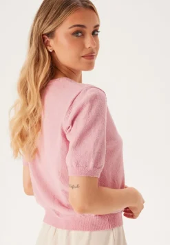 BUBBLEROOM Knitted Short Sleeve Cardigan