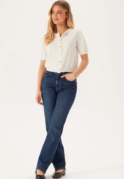 BUBBLEROOM Knitted Short Sleeve Cardigan