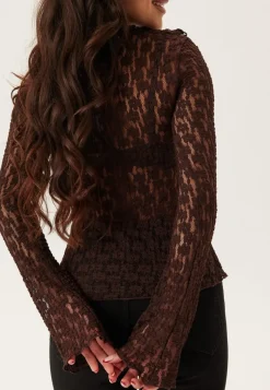 BUBBLEROOM Lace Frill Top