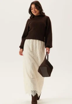 Emelie Olson X Bubbleroom Lace Maxi Skirt