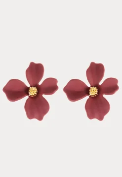 BY JOLIMA Lilly Flower Earring