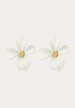 BY JOLIMA Lilly Flower Earring