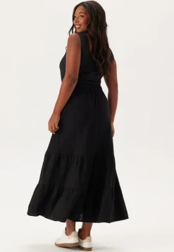 Happy Holly Linen Maxi Skirt