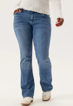 BUBBLEROOM Low Bootcut Flap Jeans