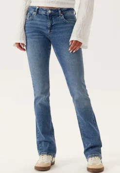 BUBBLEROOM Low Bootcut Flap Jeans