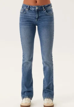 BUBBLEROOM Low Bootcut Flap Jeans
